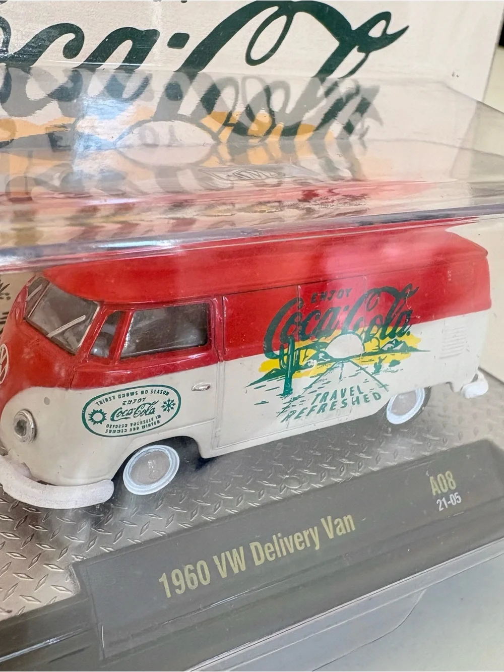 M2 Machines 1960 VW Delivery Van Coca-Cola Die Cast 1:64